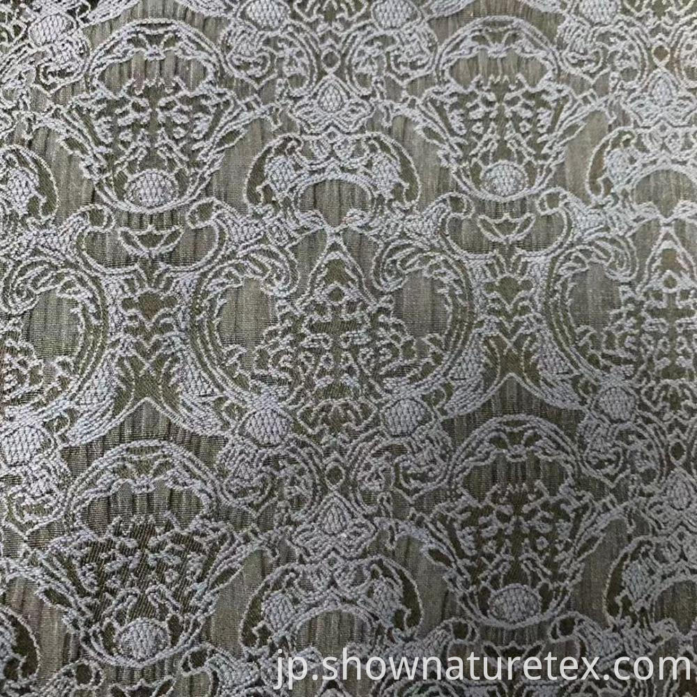 Stretch Cotton Polyester Jacquard Fabric